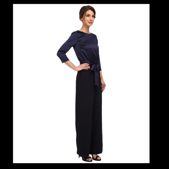 TAHARI NAVY JUMPSUIT - Picture 2 of 3
